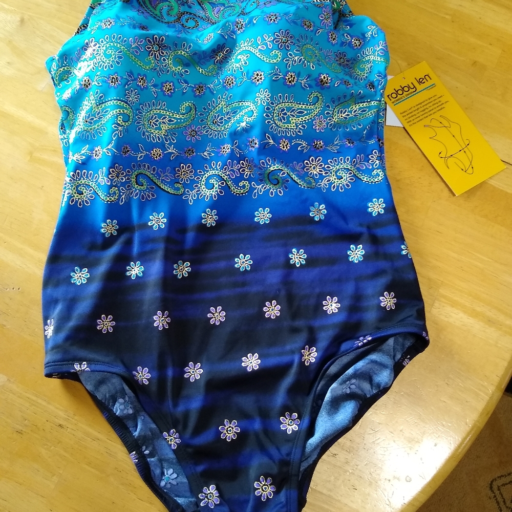 Robby Len Longitude one piece slimming swimsuit